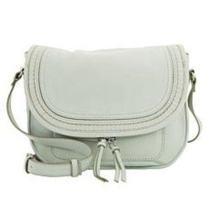 Lucky Brand Kiah Leather 100% Genuine Hsn Mint Green Seafoam Purse Bag